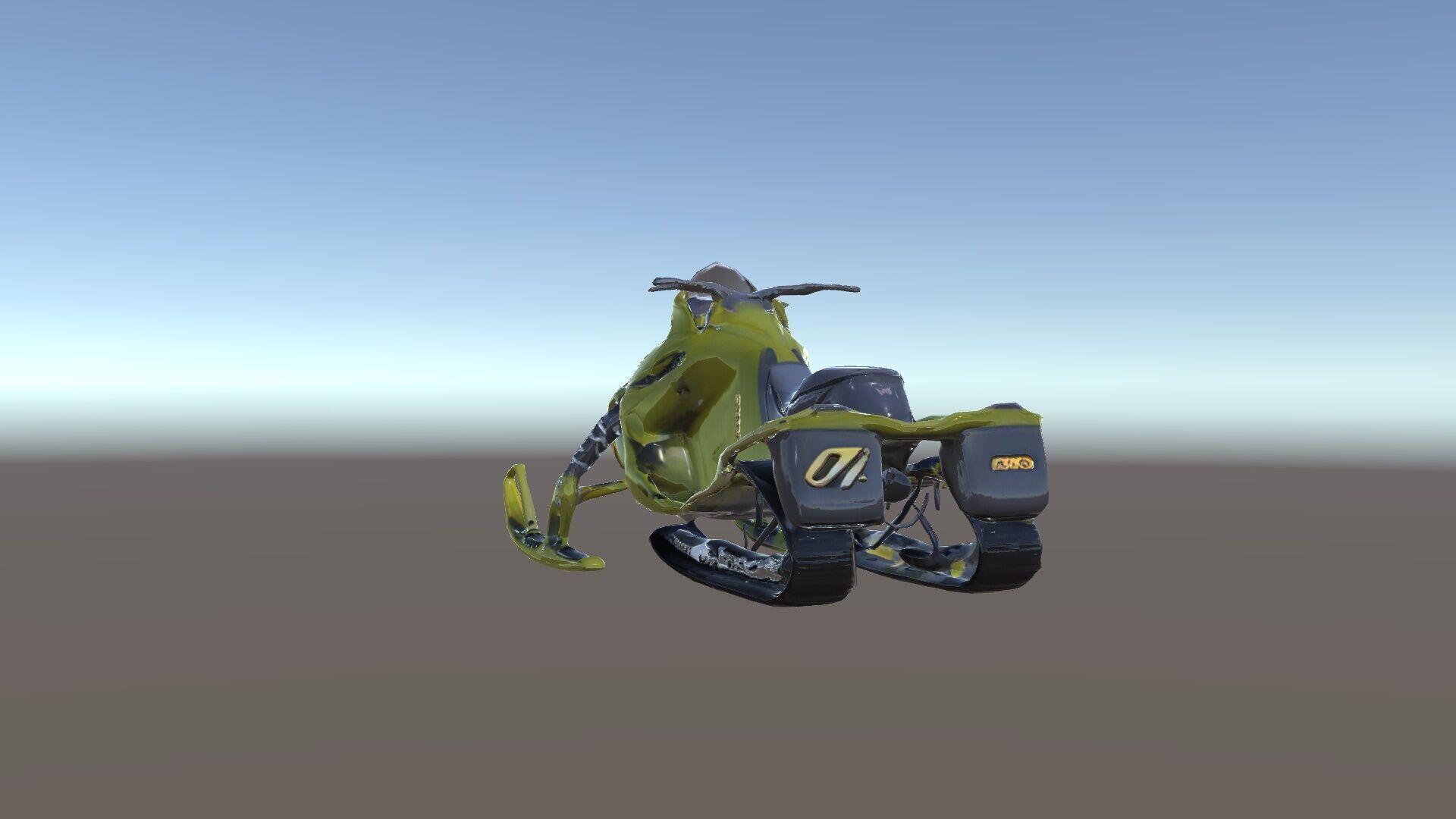 HighPerformance Snowmobile Model Pack Low-poly 3D model_14