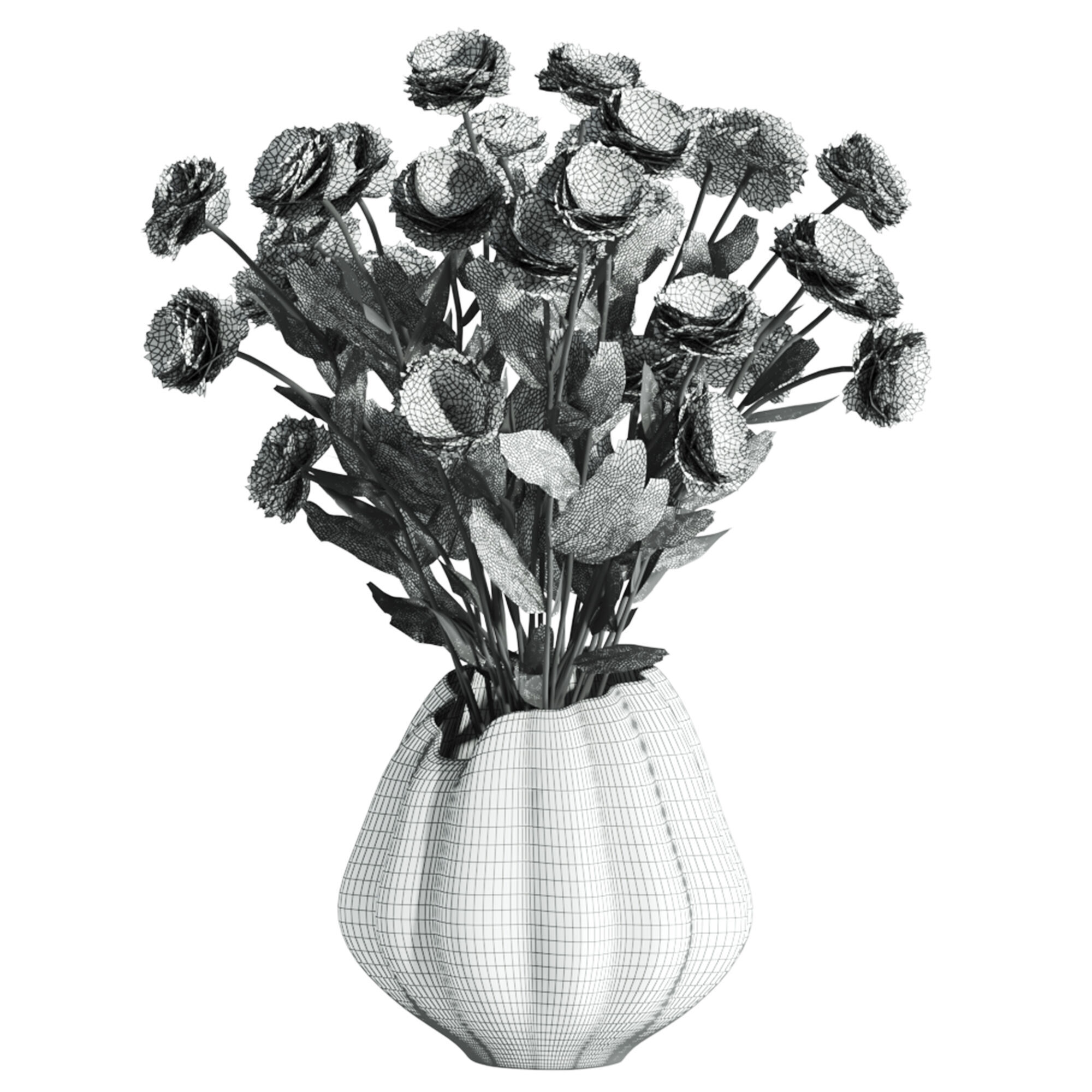 bouquet 3D model_2
