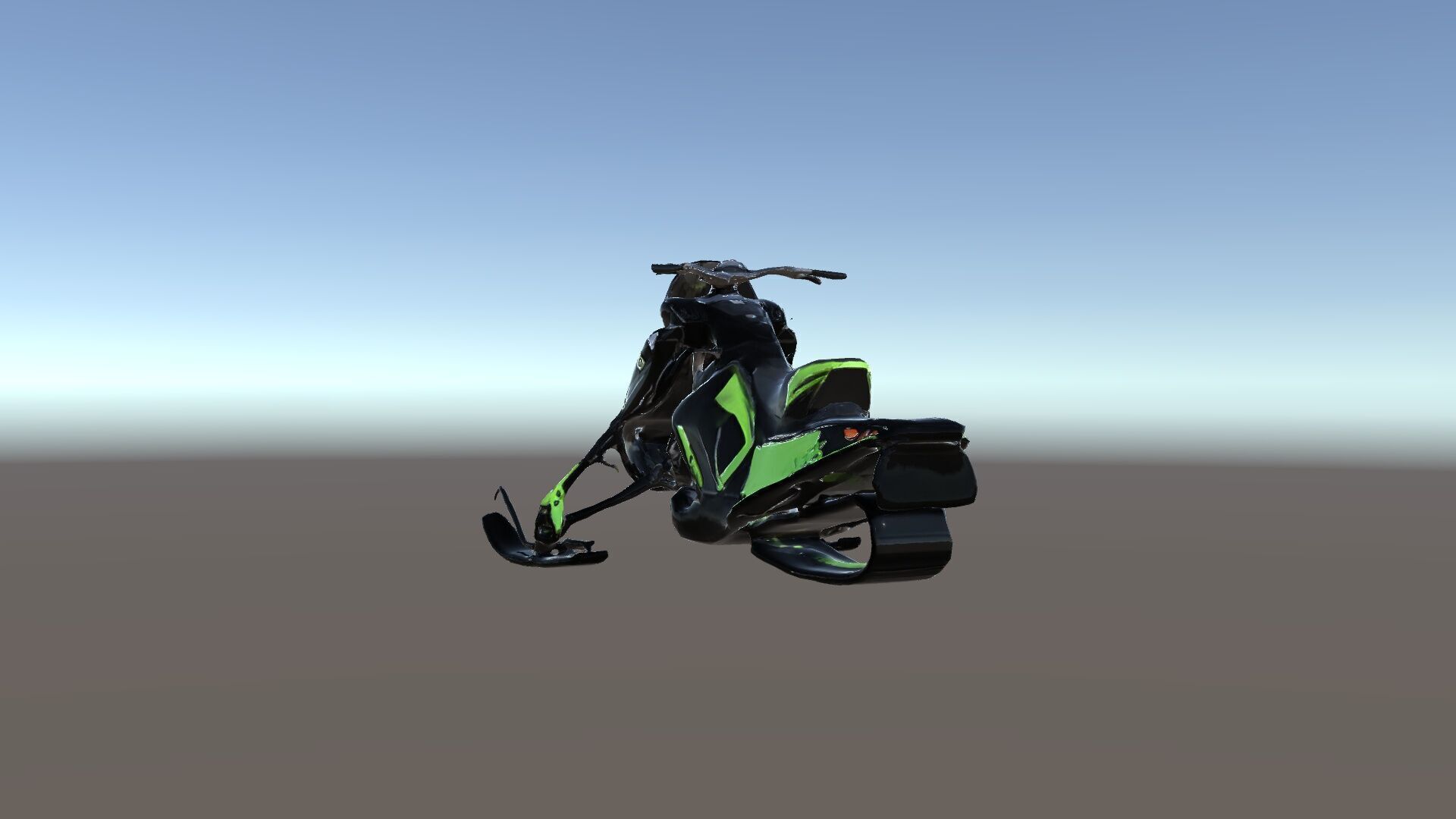 Snowmobile Model Pack with Detailed Features Low-poly 3D model_19