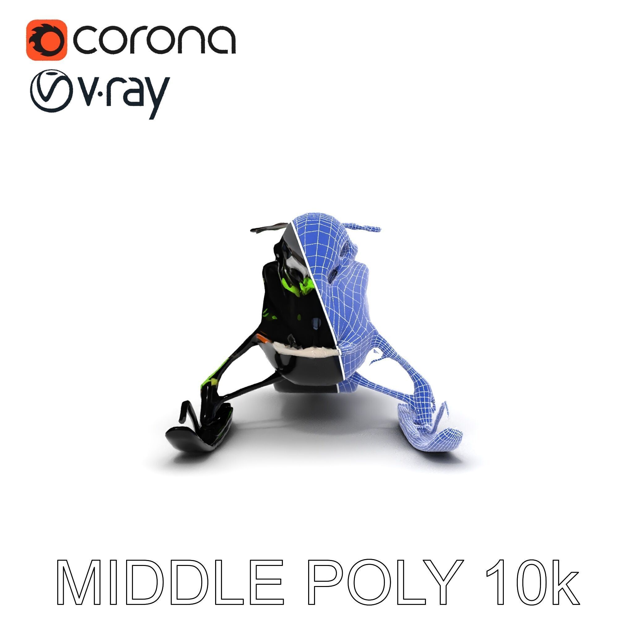 Snowmobile Model Pack with Detailed Features Low-poly 3D model_33