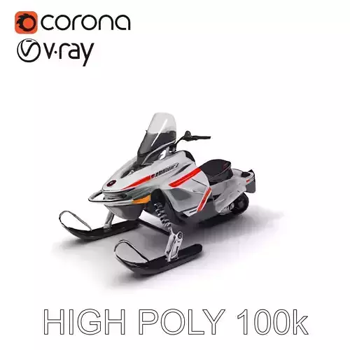 Snowmobile Model Pack for Winter Environments