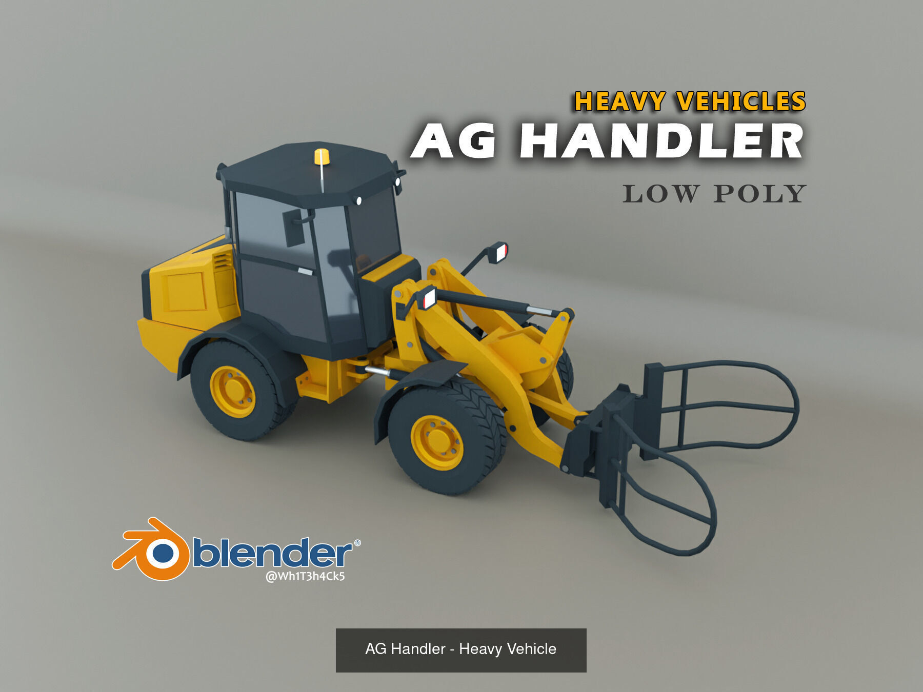 24 Heavy Vehicles - Mega Pack Low-poly 3D Model Collection_2