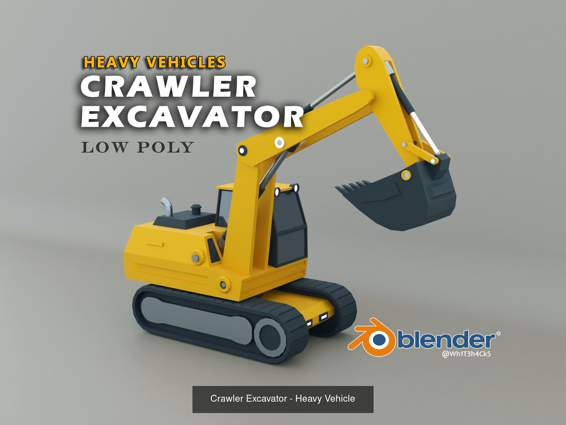 24 Heavy Vehicles - Mega Pack Low-poly 3D Model Collection_9