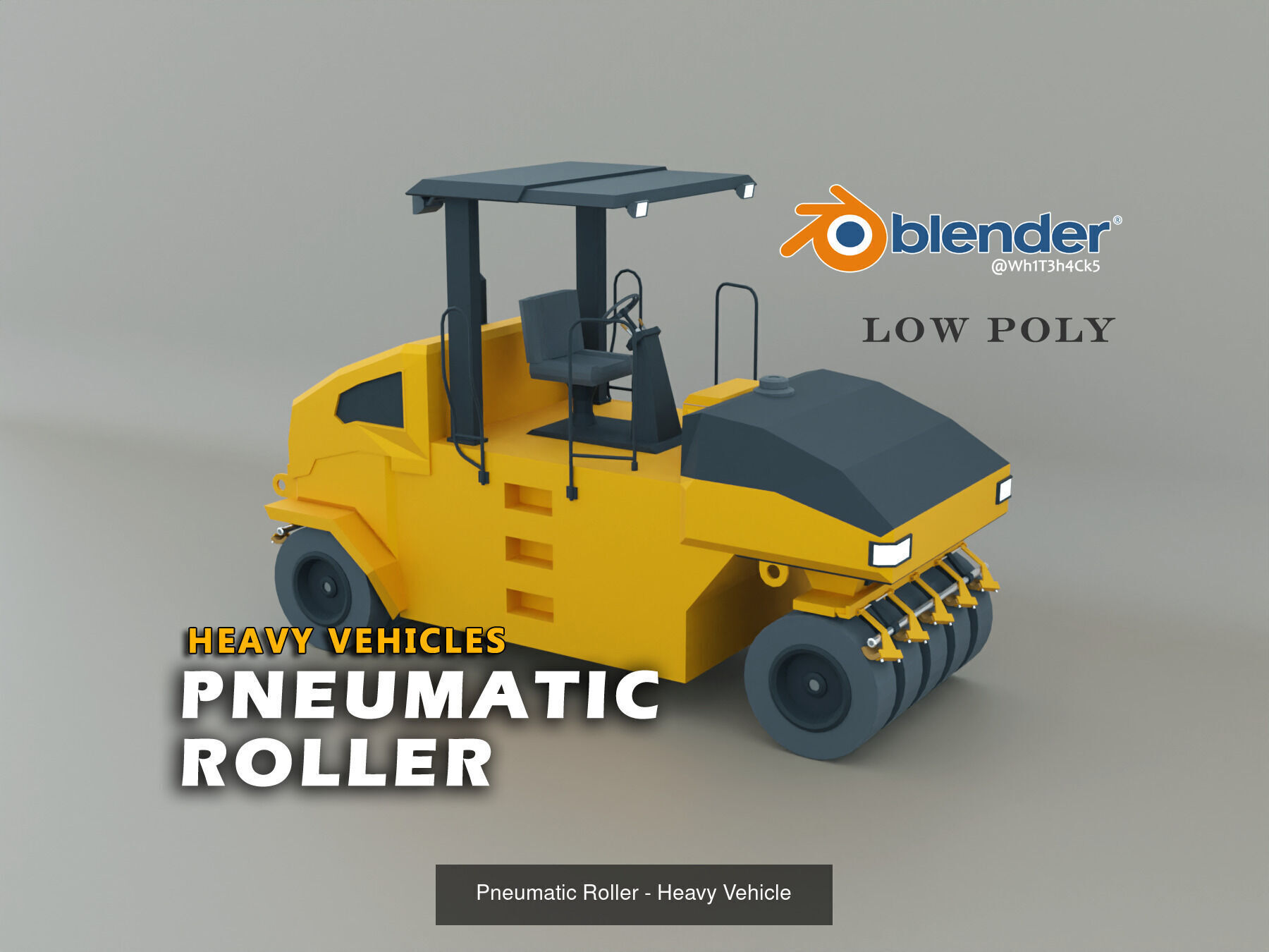 24 Heavy Vehicles - Mega Pack Low-poly 3D Model Collection_16