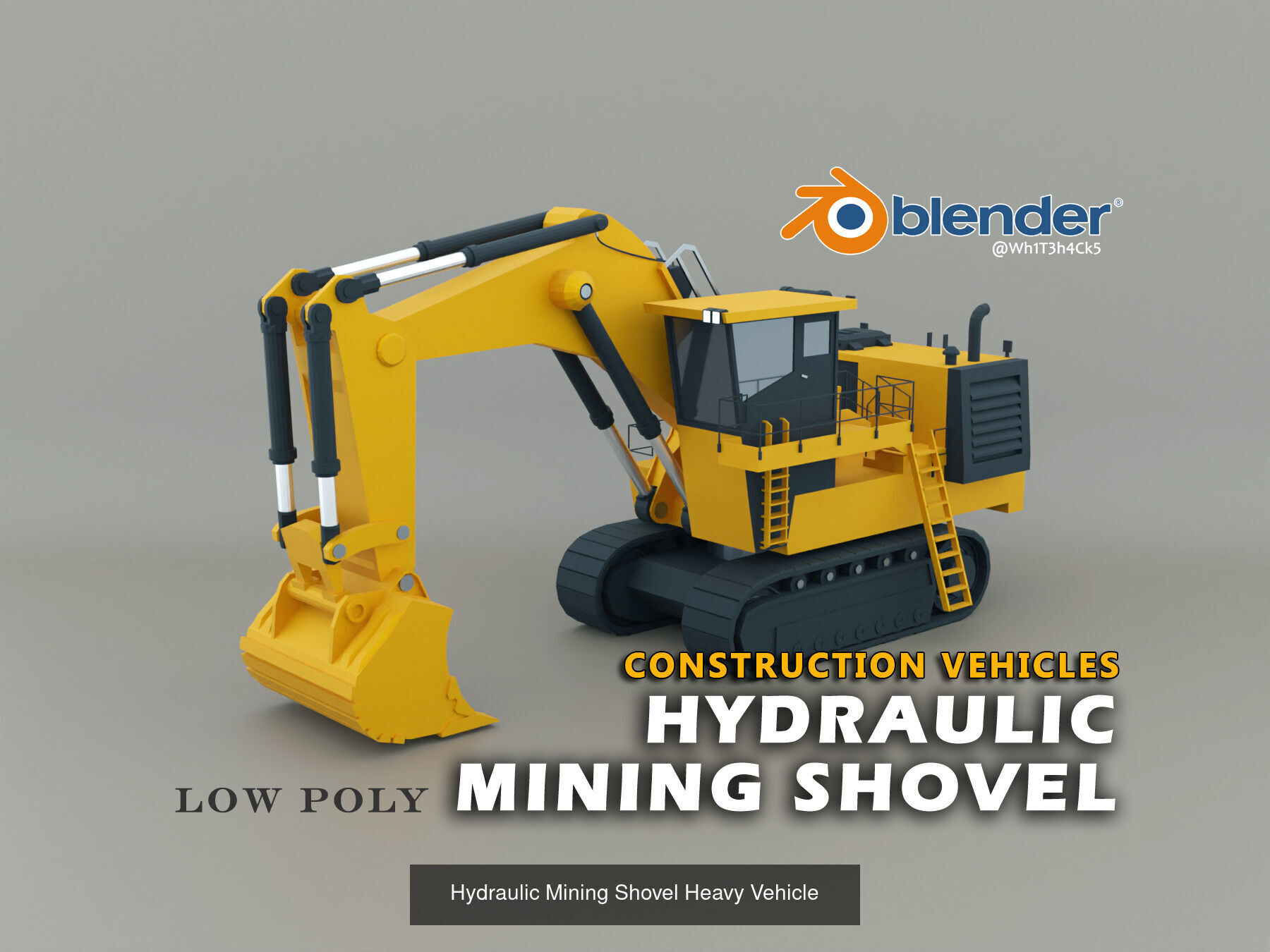 24 Heavy Vehicles - Mega Pack Low-poly 3D Model Collection_10