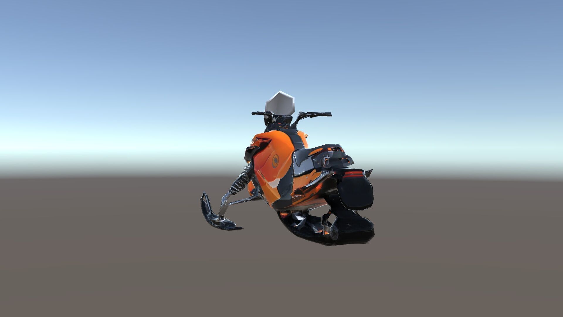 Snowmobile Model Pack with Detailed Design Low-poly 3D model_7