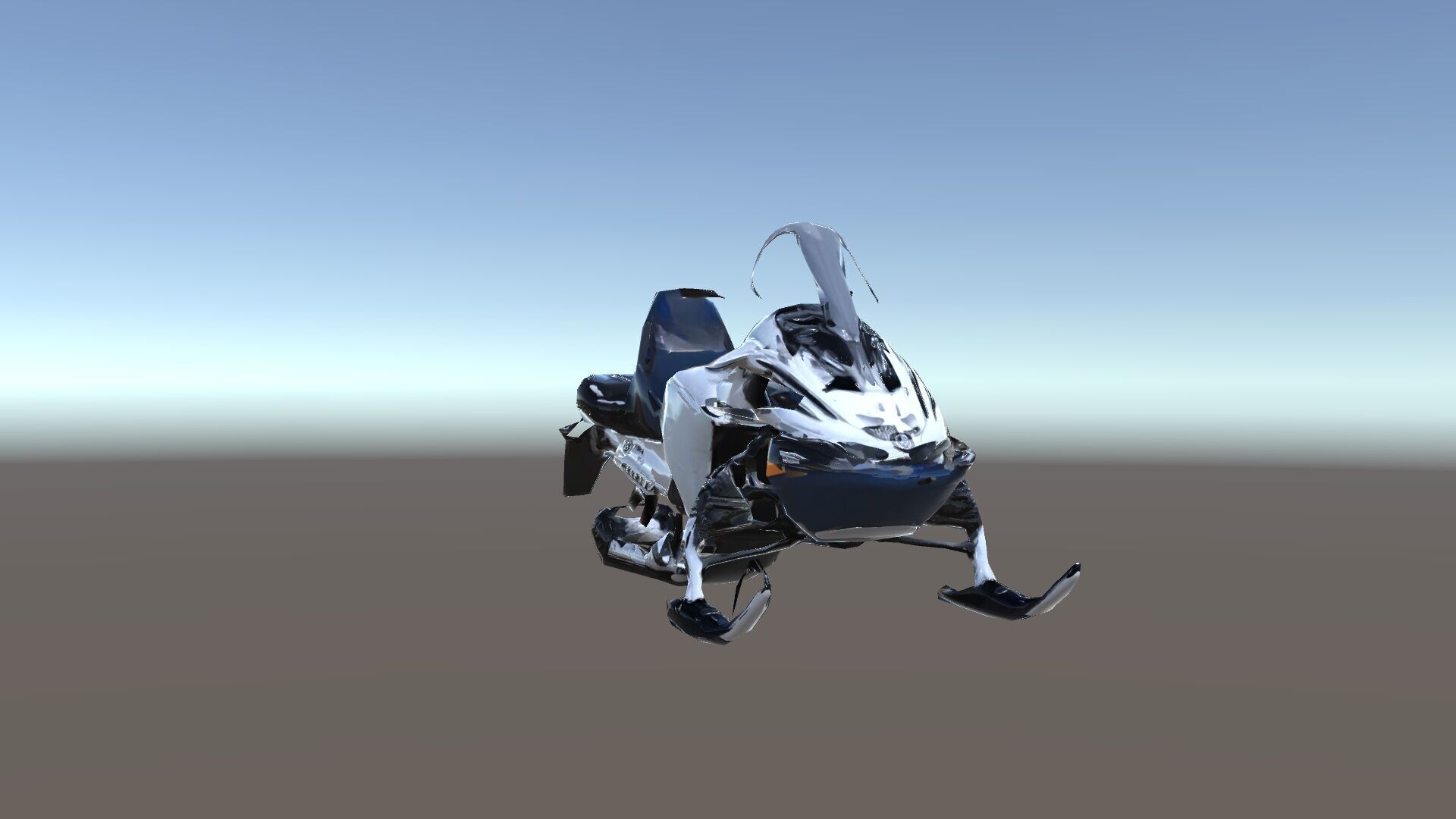 Snowmobile D Model Pack for Games and Animation Low-poly 3D model_31