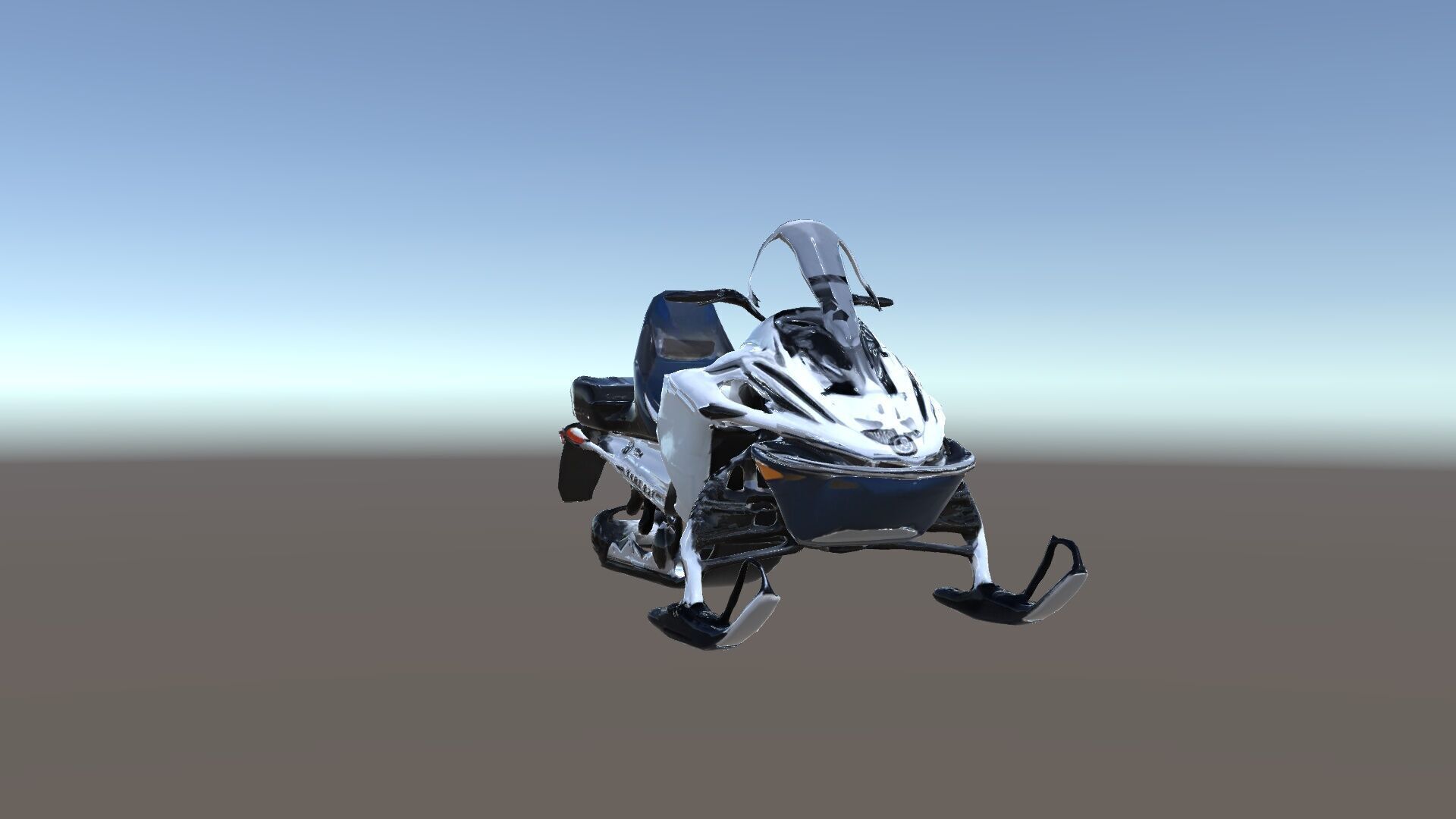 Snowmobile D Model Pack for Games and Animation Low-poly 3D model_15
