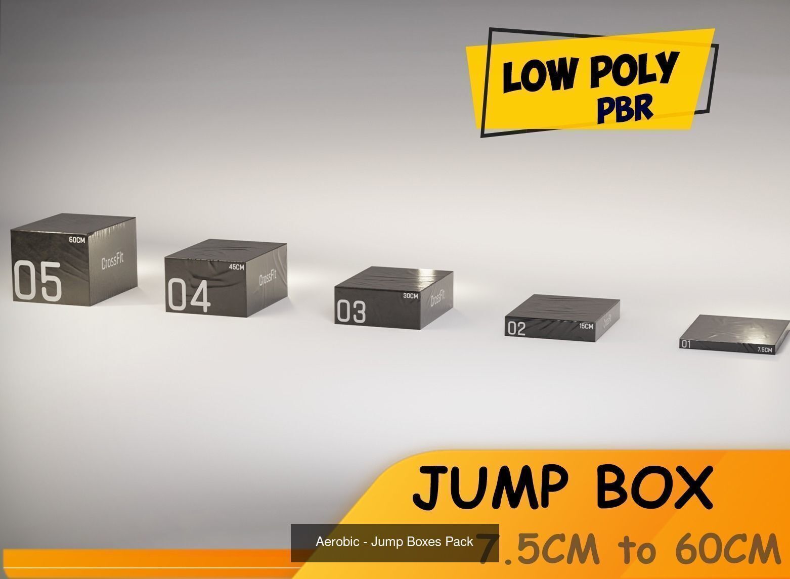 Gym - Game Ready Package 3D Model Collection_6