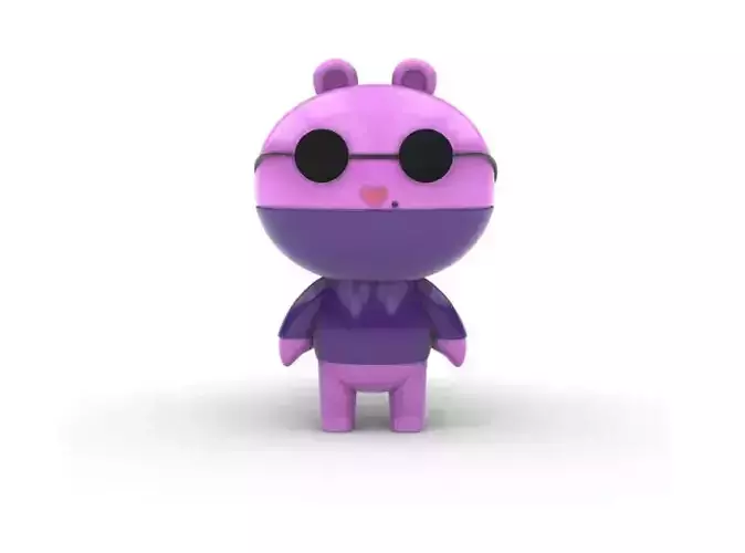 Happy Tree Friends The Mole 3D Model STL File 3D print model