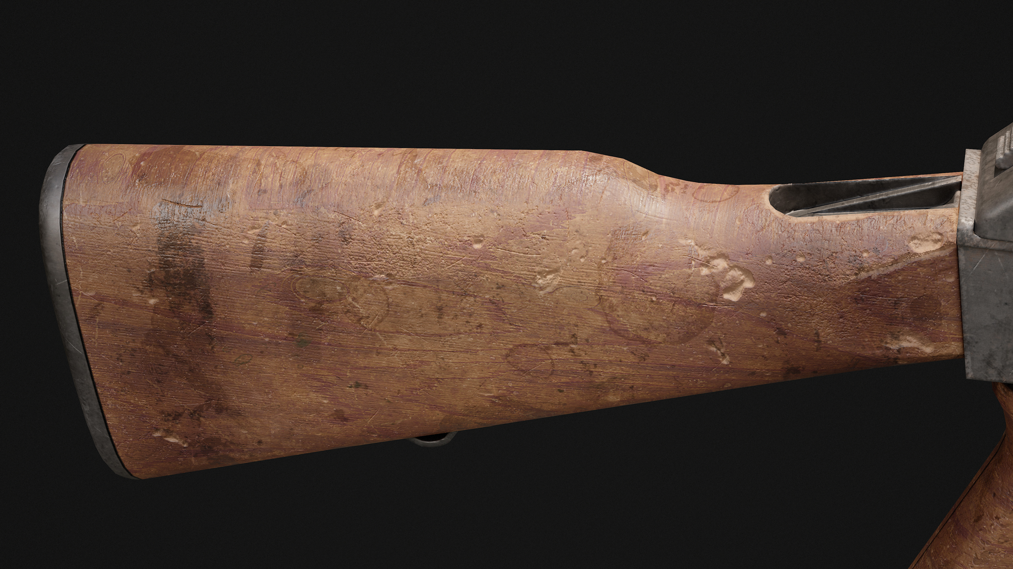 AK-47 Game Ready Model Low-poly 3D model_4