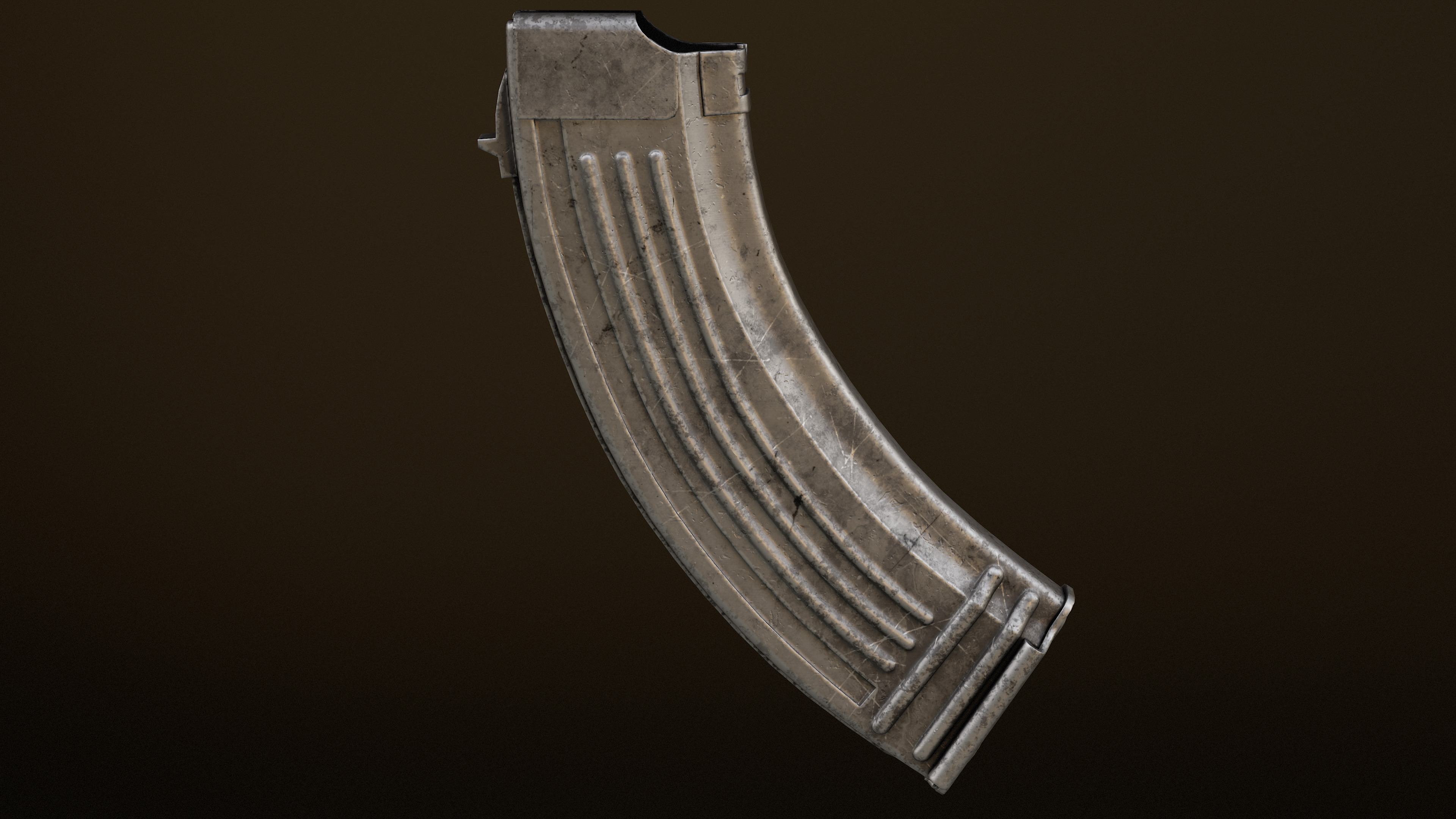 AK-47 Game Ready Model Low-poly 3D model_11