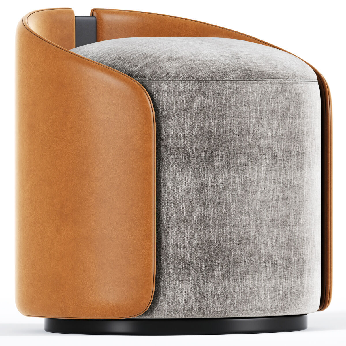 Suite Pouf Capital Collection 3D model_1