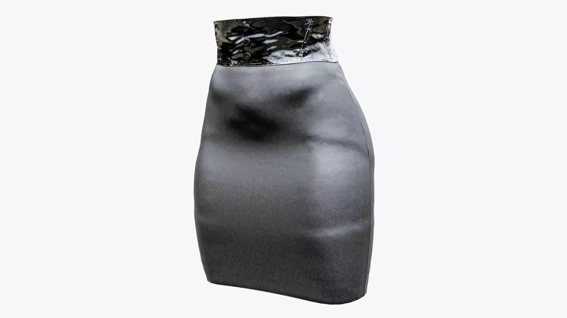Formal Skirt Low-poly 3D model
