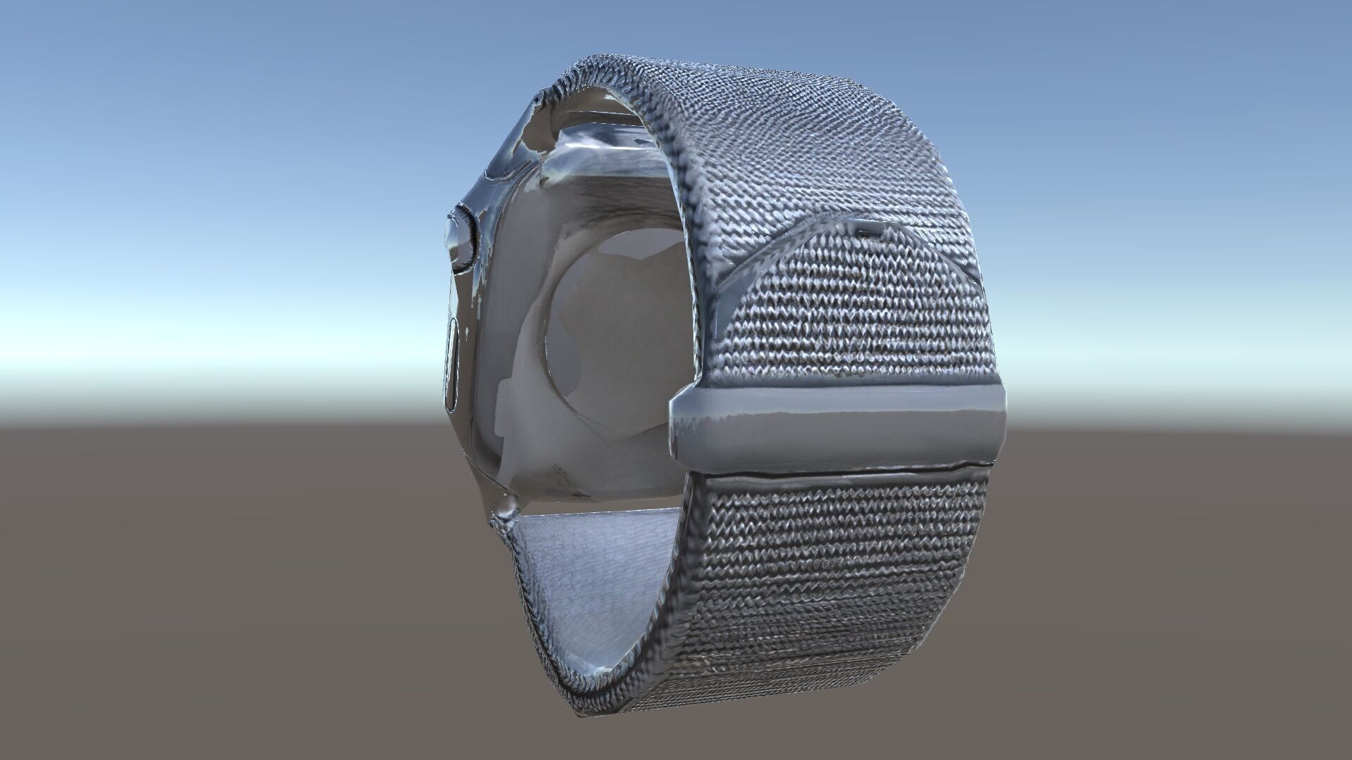 Smartwatch with Mesh Strap D Model Pack Low-poly 3D model_26