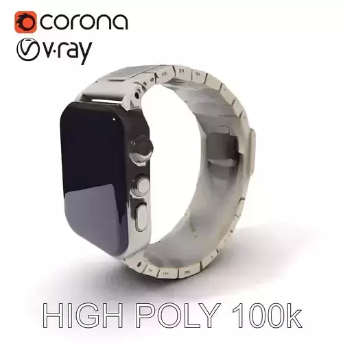 Smartwatch Model Pack with Premium Metal Finish