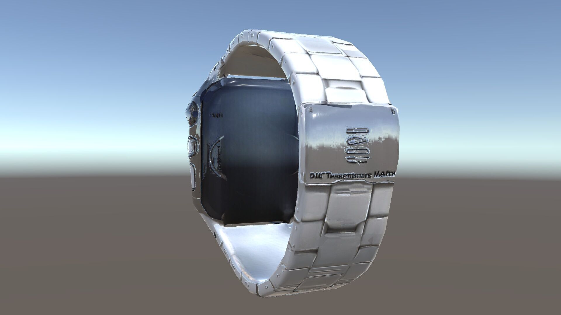 Smartwatch Model Pack with Premium Metal Finish Low-poly 3D model_31