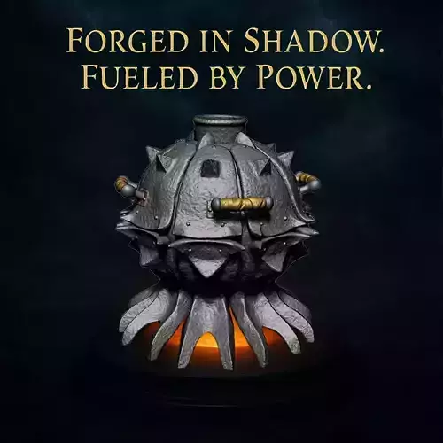 Fire of Orthanc  lord of the rings 3D DIGITAL DOWNLOAD 3D print model