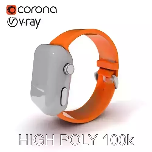 Smartwatch Model Pack with Adjustable Silicone Band