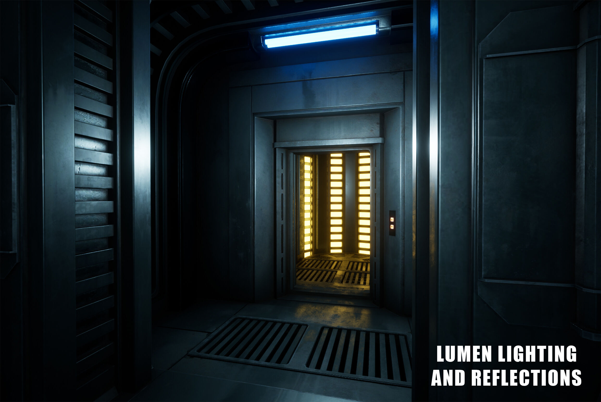 SciFi Asset Pack 12 Low-poly 3D model_11