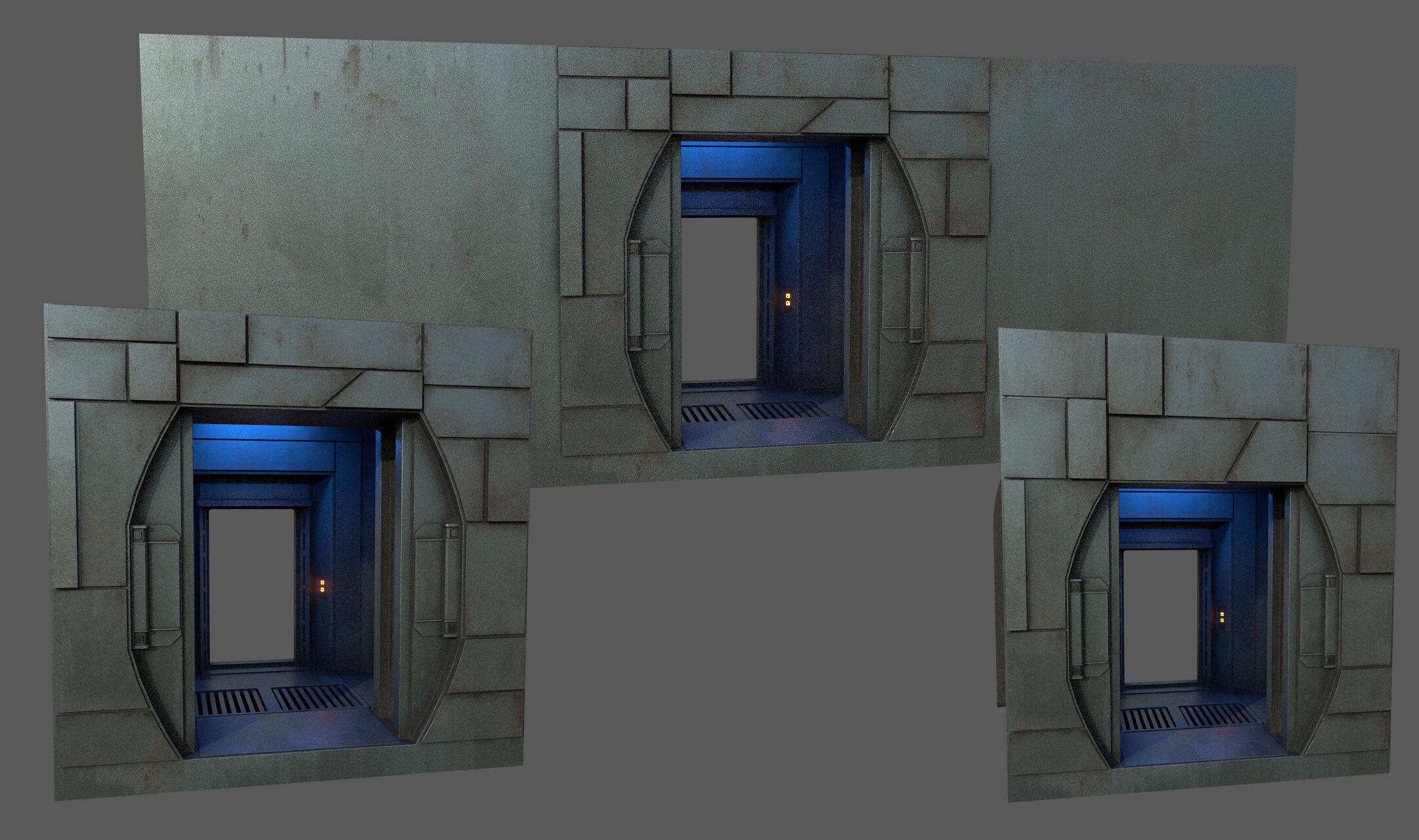 SciFi Asset Pack 12 Low-poly 3D model_31