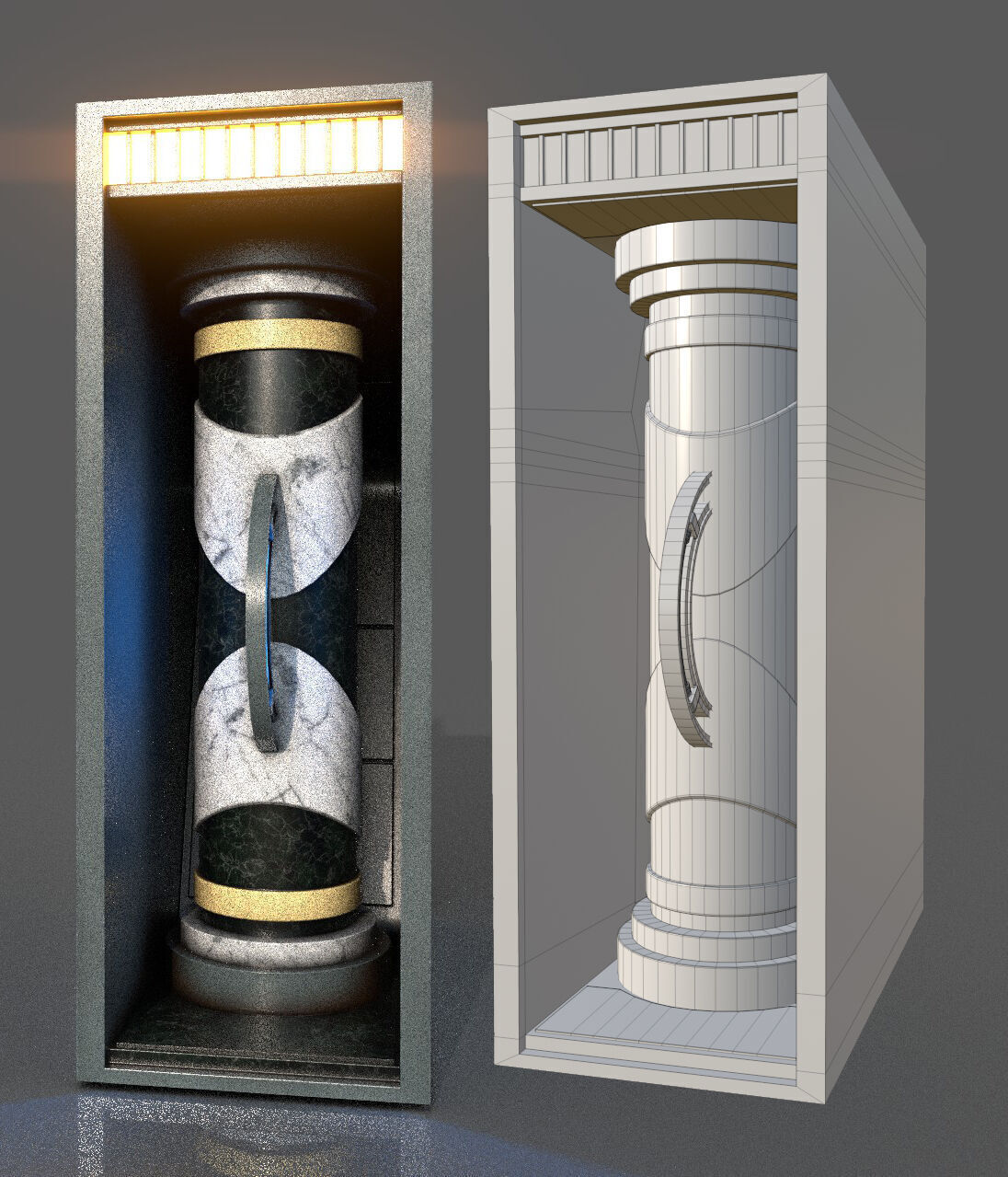 SciFi Asset Pack 12 Low-poly 3D model_48