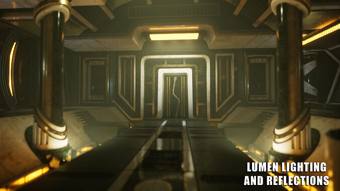 SciFi Asset Pack 12 Low-poly 3D model 5