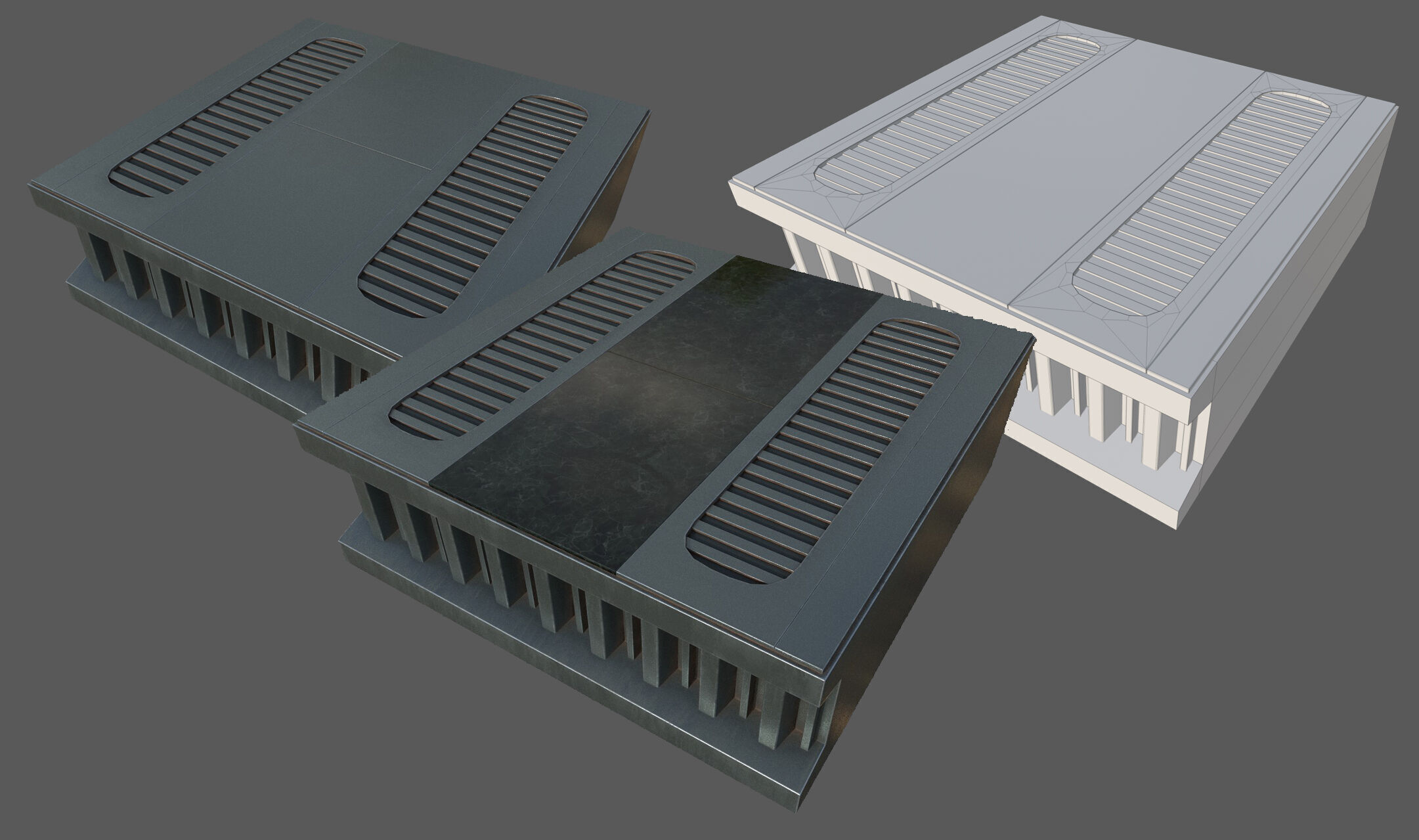 SciFi Asset Pack 12 Low-poly 3D model_33