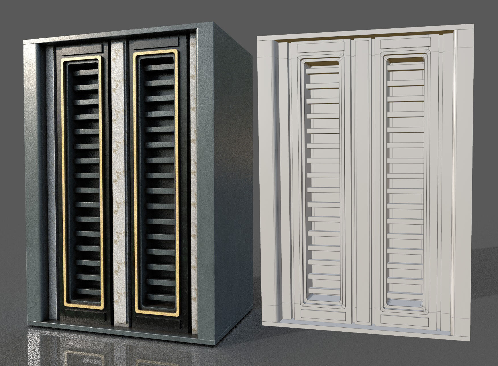 SciFi Asset Pack 12 Low-poly 3D model_47