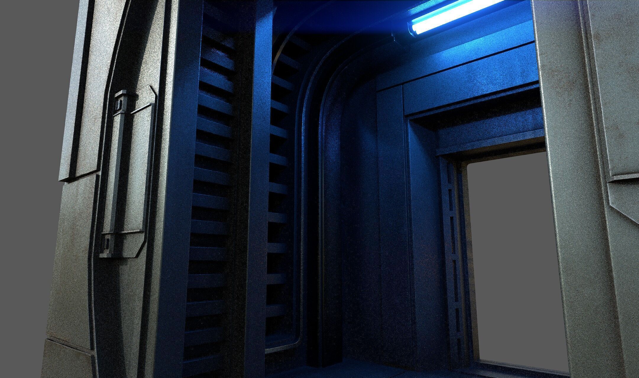 SciFi Asset Pack 12 Low-poly 3D model_25