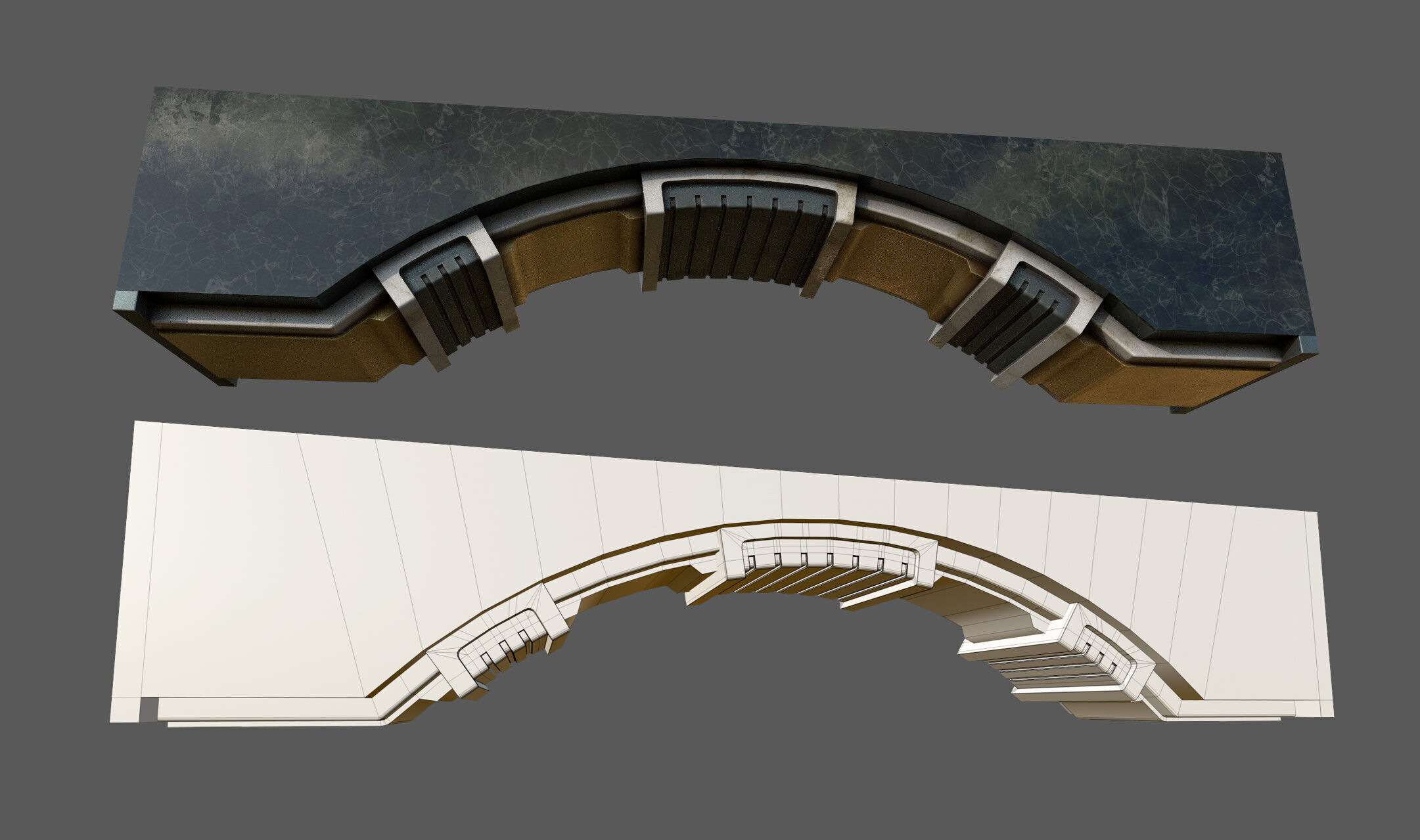 SciFi Asset Pack 12 Low-poly 3D model_27