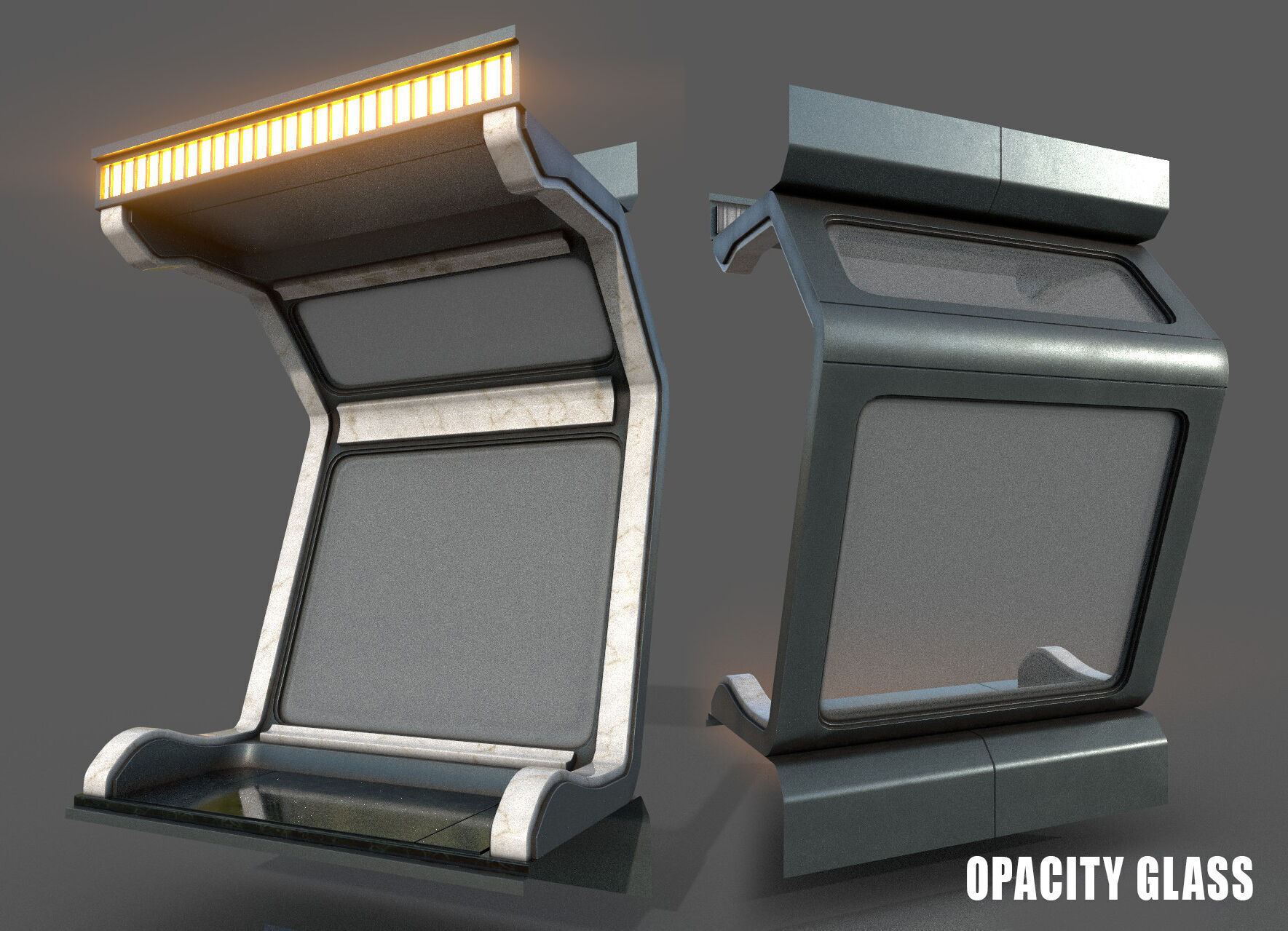 SciFi Asset Pack 12 Low-poly 3D model_49