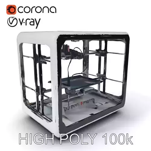 HighResolution D Printer Model Pack