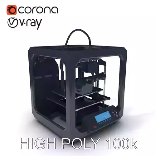 D Printer Model Pack with High Detail and PBR Textures