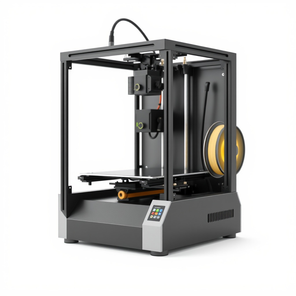 D Printer Model Pack with HighDetail Features Low-poly 3D model_4