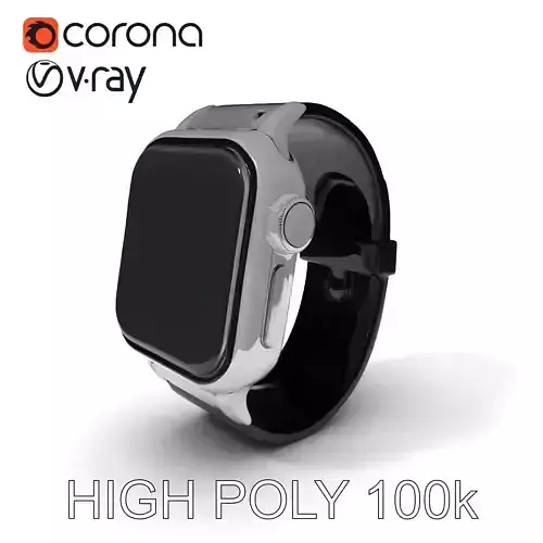 Smartwatch Model Pack with Adjustable Band