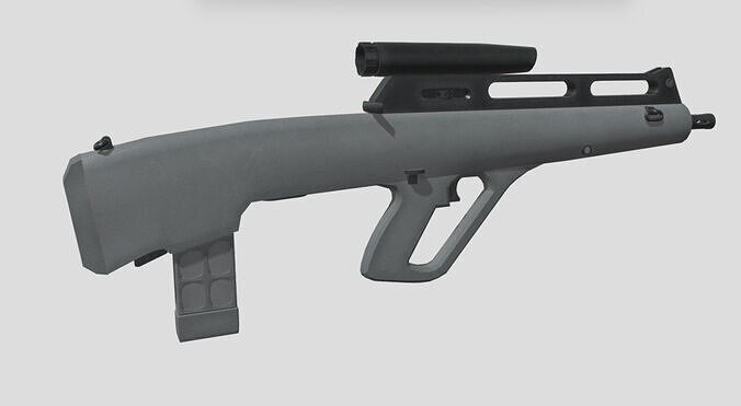 Steyr ACR Low-poly 3D model