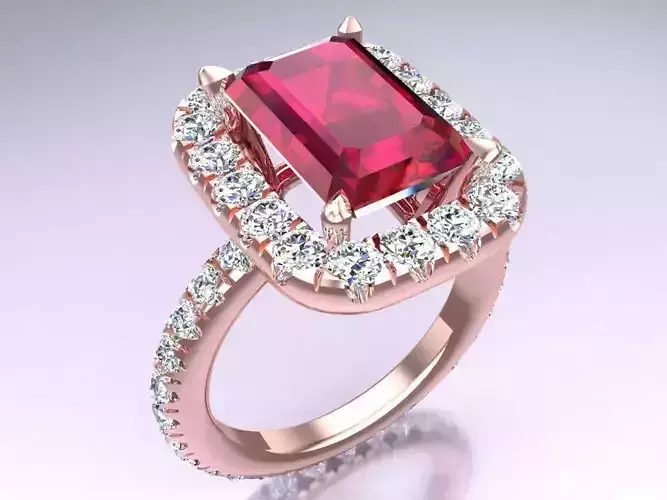 Rectangular Stone Rings - Womens Rings - N452349