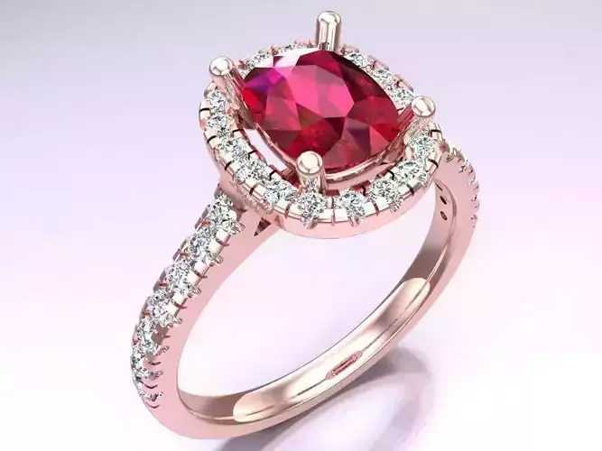 Oval stone ring - Womens  Rings - N452355