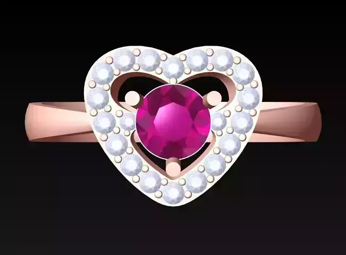 Heart Ring - Womens Rings - N452404