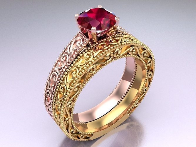 Diamond Ring - N462342 3D print model