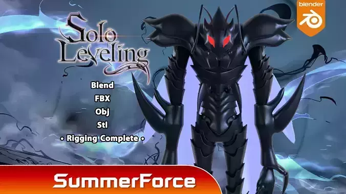 Ant King - Solo leveling 3D model