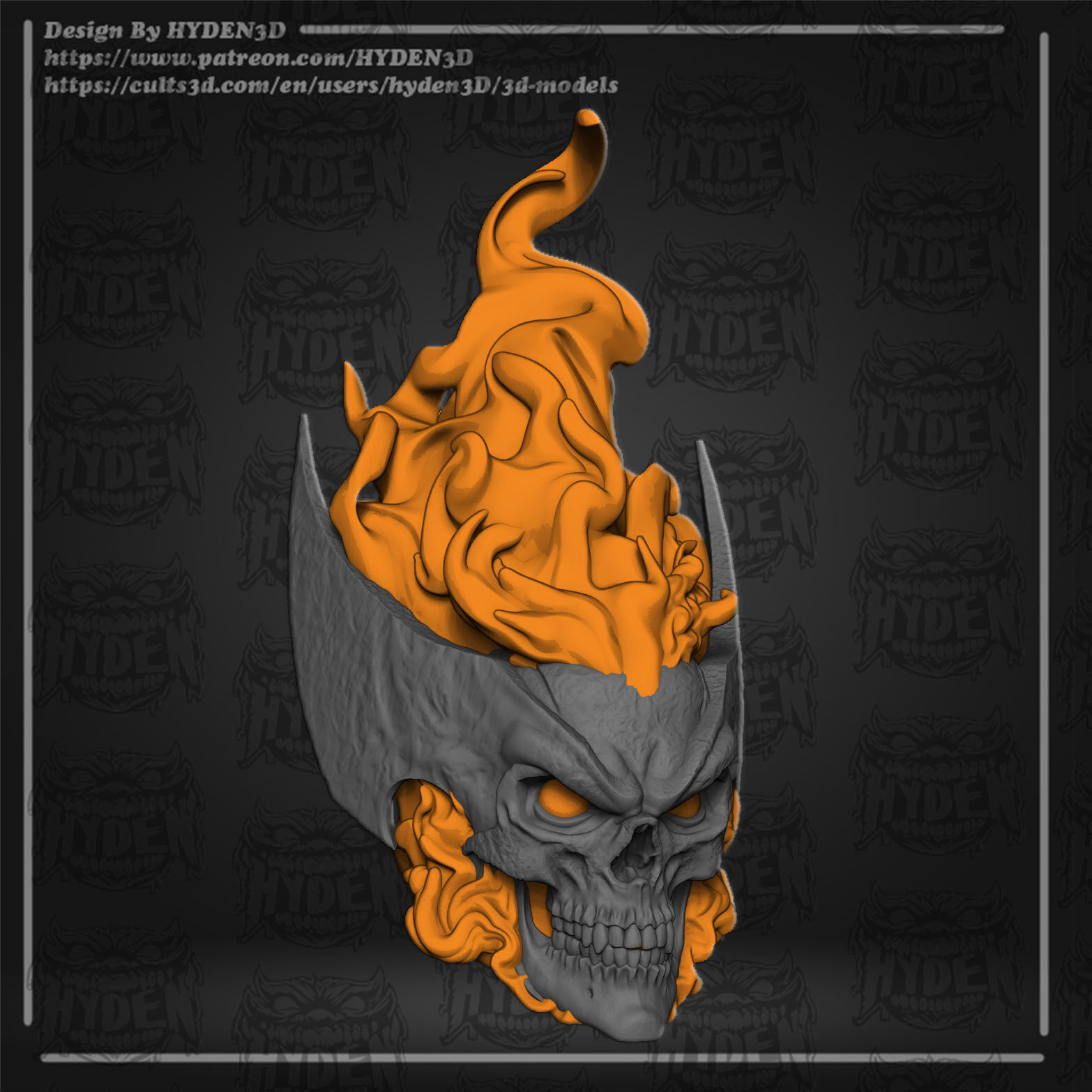 hellverine 3D print model_3