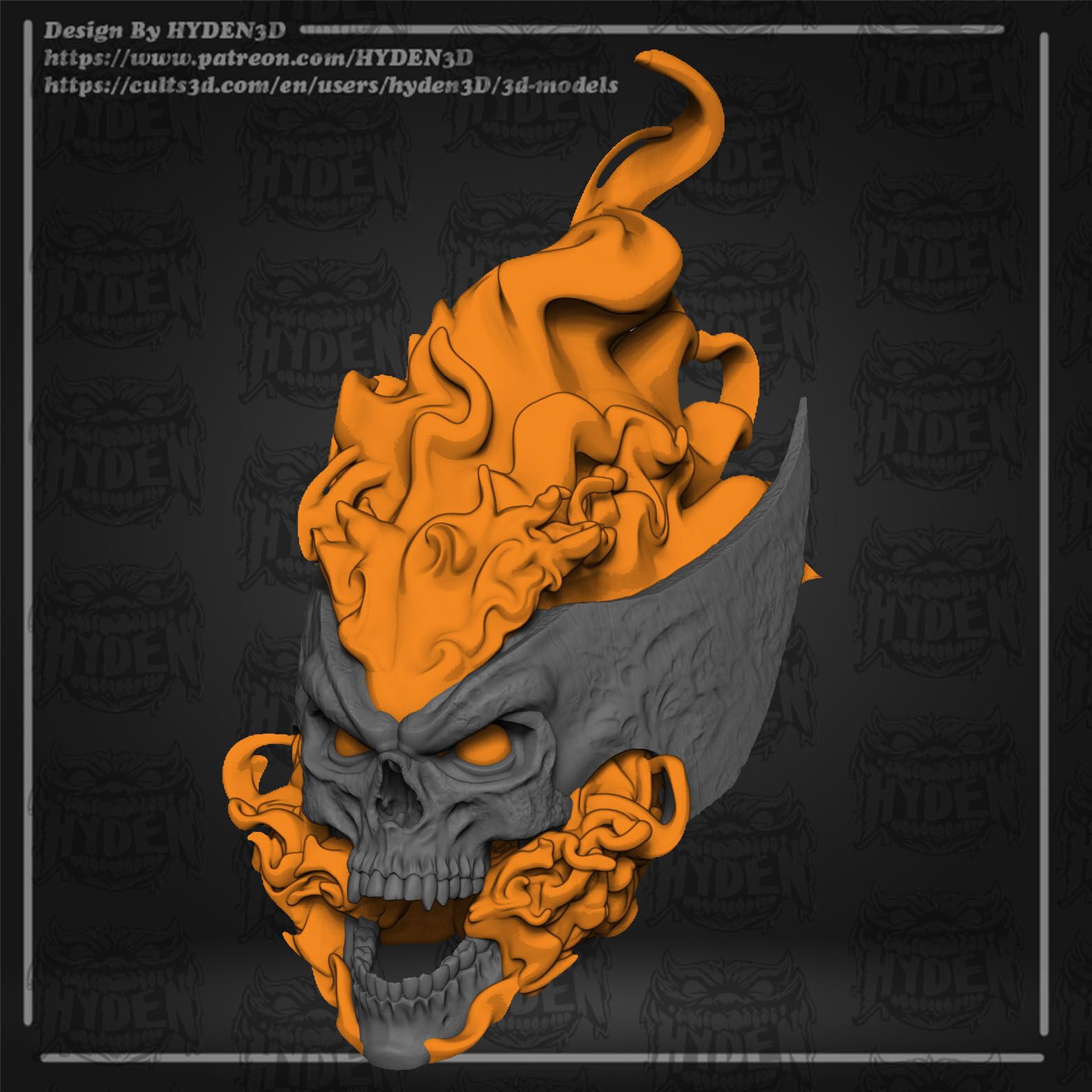 hellverine 3D print model_5