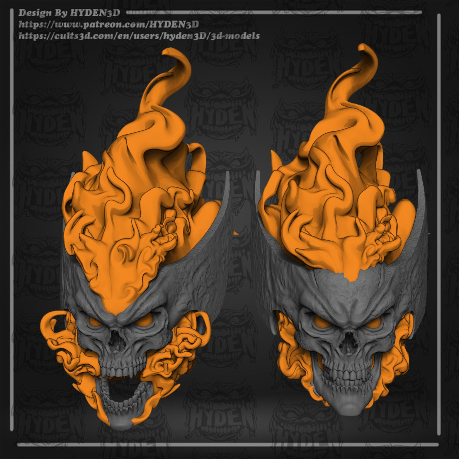 hellverine 3D print model_1