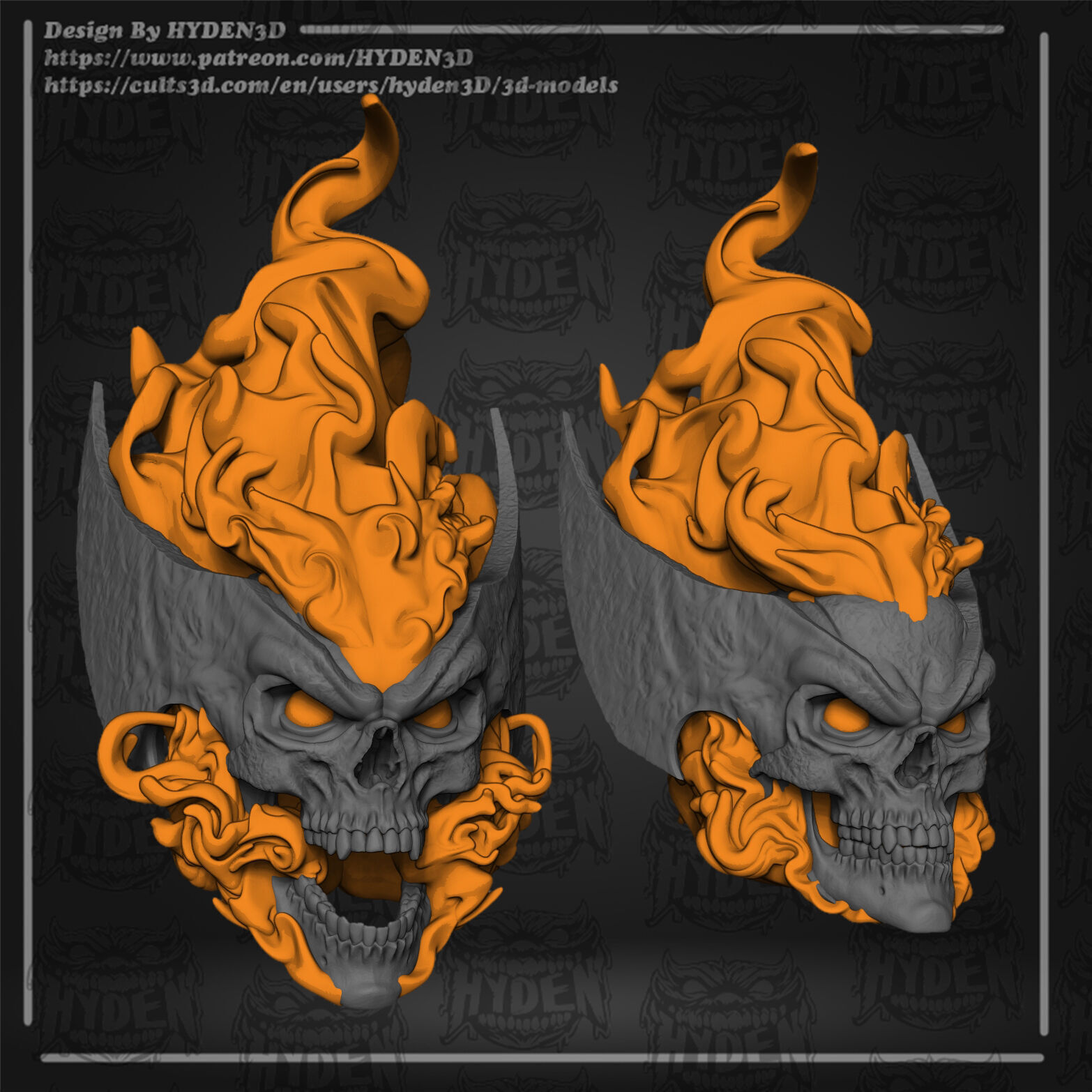 hellverine 3D print model_2