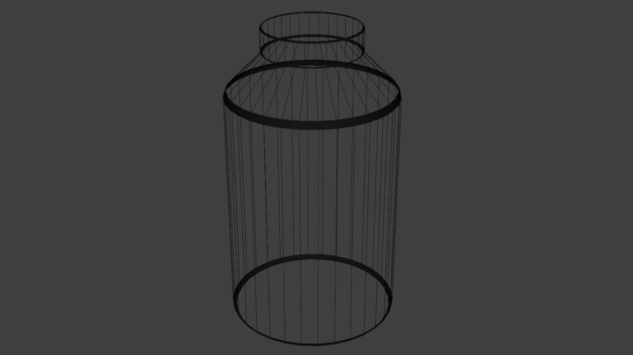 Recipiente de medicina 3D model_3