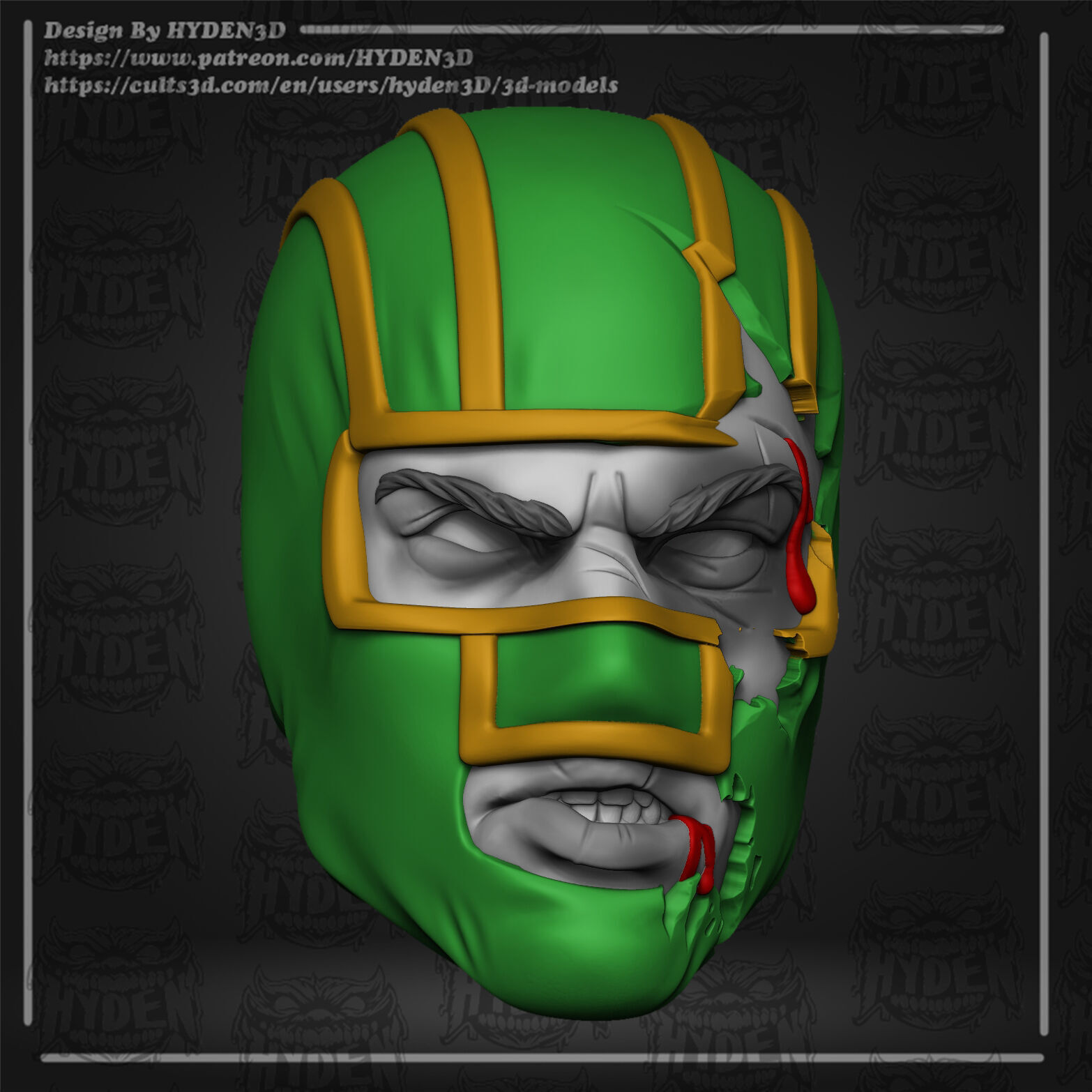 kickass 3D print model_3