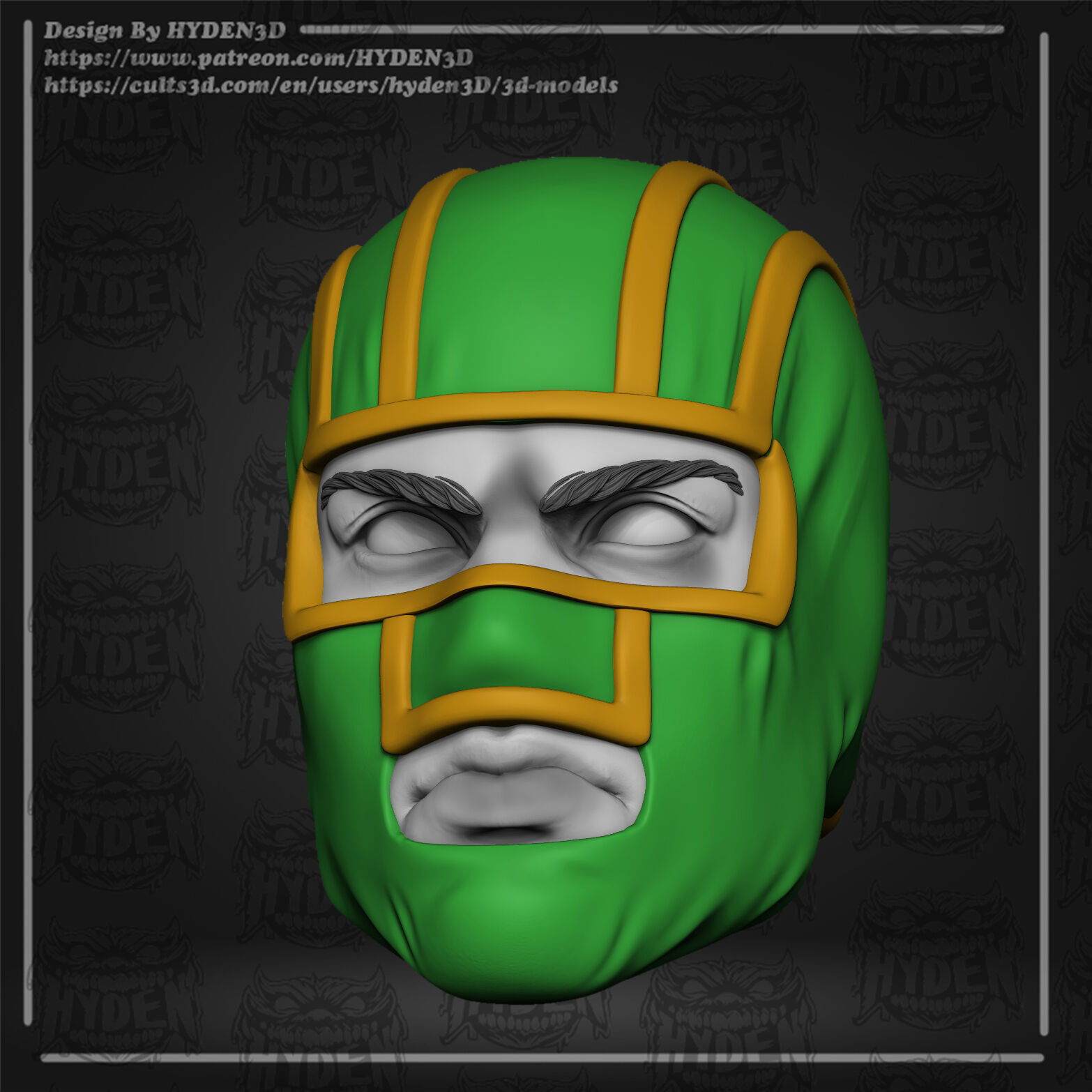 kickass 3D print model_1