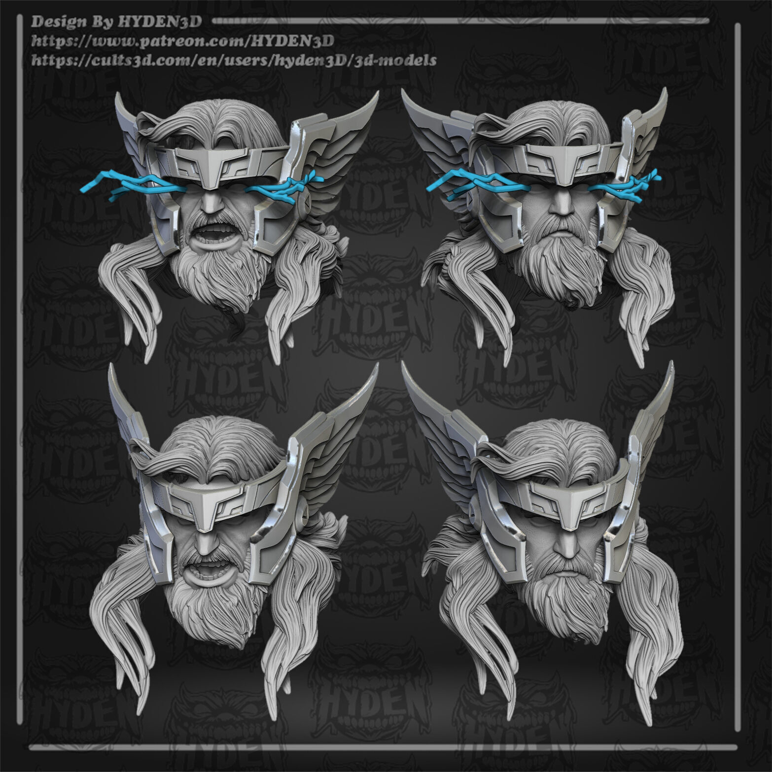 thor marvel rival 3D print model_3